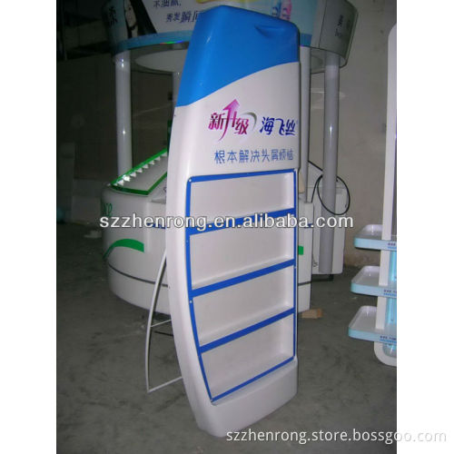 135special design thick vacuum formed plastic display product for shampoo.